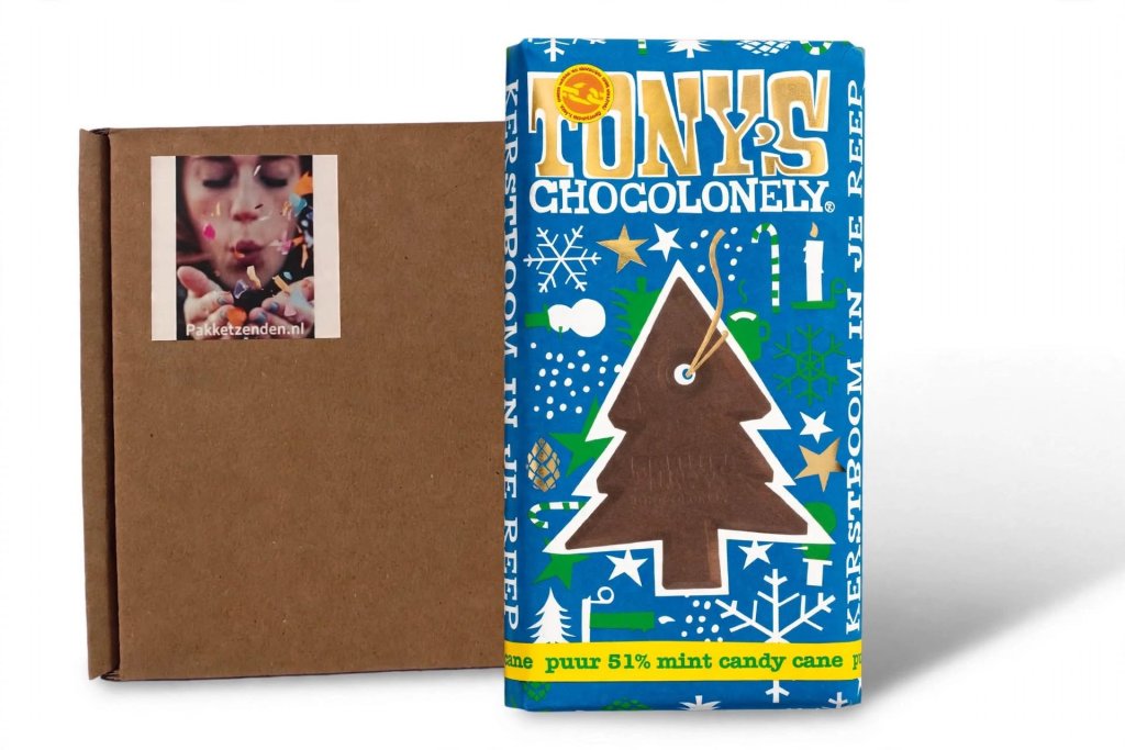 kerstpost-kerstreep-Tony's Chocolonely-kerst-kerstmis-broevenbuscadeau-chocolade-pakketzenden.nl