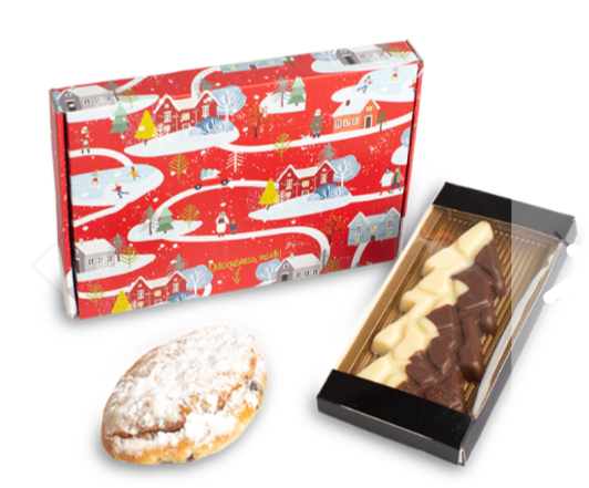 Kerst-kerstpakket-brievenbusgeschenk-ministol- en- kerst chocoladeboom-kerstpakket-