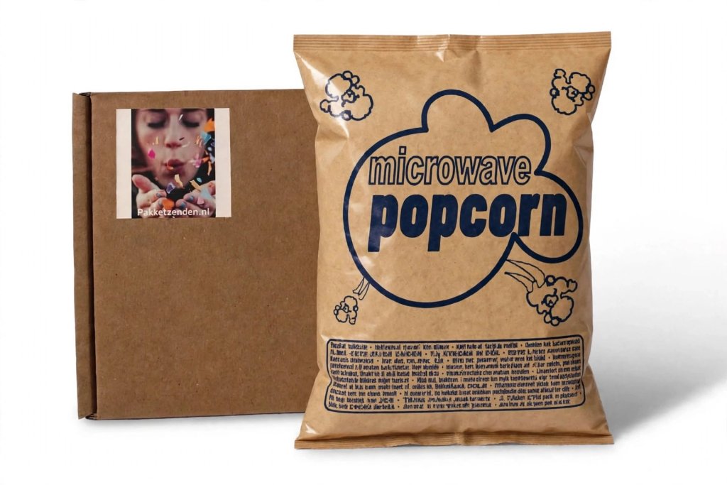 popcorn per post-pakketzenden.nl-brievenbuscadeau-popcorn-cadeau